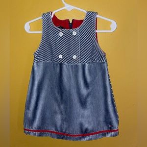 Baby Tommy Hilfiger denim dress. Size 2t